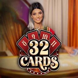 32 Cards by Ezugi, showcased at wildroyal.eu – game logo