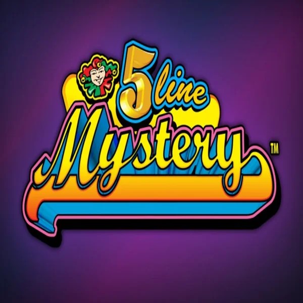 5 Line Mystery slot logo by Eurocoin Interactive at Wildroyal Casino