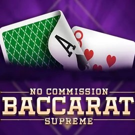 Baccarat Supreme logo by OneTouch Games at Wildroyal Casino