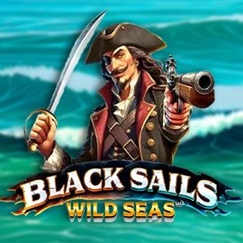Black Sails Wild Seas logo – Slots by Infinity Dragon Studios at Wildroyal Casino