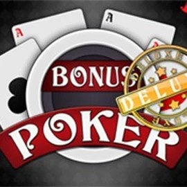 Official Table Games logo: Bonus Poker Deluxe - 3 Hands by RTG (Reel Time Gaming) at Wildroyal Casino