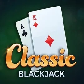 Classic Blackjack logo – Table Games by Red Tiger Gaming at Wildroyal Casino