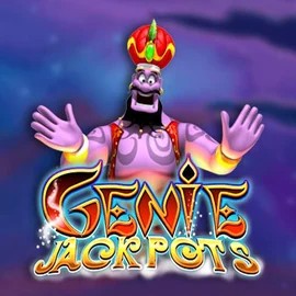 Genie Jackpots by Blueprint Gaming, showcased at wildroyal.eu – game logo