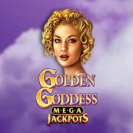 Jackpots logo of Golden Goddess Megajackpots from IGT at Wildroyal Casino