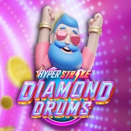 Slots logo of Hyper Strike Diamond Drums from Gameburger Studios at Wildroyal Casino