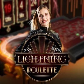 Lightning Roulette casino game by Evolution – featured logo at Wildroyal Casino