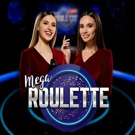 Mega Roulette logo by Pragmatic Play Wildroyal Casino