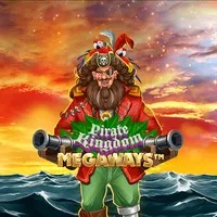 Slots logo of Pirate Kingdom Megaways from Iron Dog Studio at Wildroyal Casino