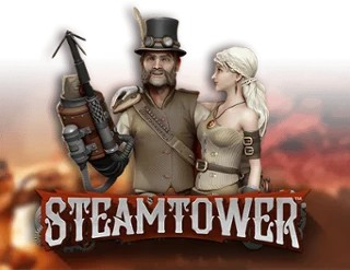 Steam Tower Slot logo – Slots by NetEnt at Wildroyal Casino
