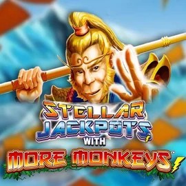 Play Stellar Jackpots with More Monkeys slot by Lightning Box Game on wildroyal.eu