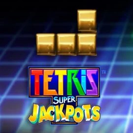Tetris Super Jackpots logo by WMS at Wildroyal Casino