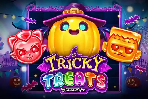 Tricky Treats casino game by Push Gaming – featured logo at Wildroyal Casino