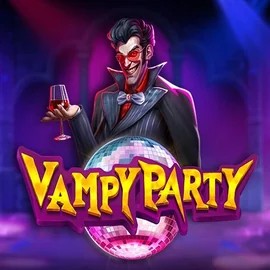 Slots logo of Vampy Party from Pragmatic Play at Wildroyal Casino